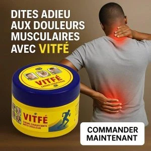 VITFE Crème de Massage au Menthol & Méthyl 50g (1) VITFE Crème de Massage au Menthol & Méthyl 50g